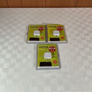 New headphone splitter connect 3 headsets